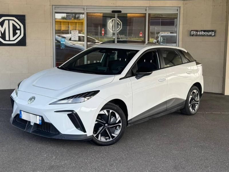 Théobald Occasion MG MOTOR MG4 berline electrique blanc